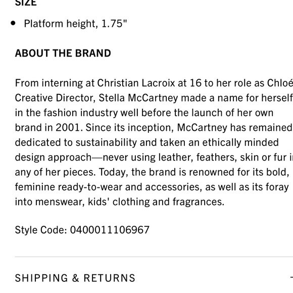 Stella McCartney 2001 Sneakers - Picture 16 of 16